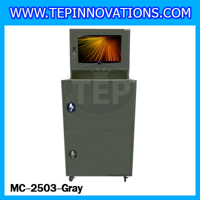 Mobile Computer Station ตู้Mobile computer รุ่น MC-2503(มีตู้ครอบคอมพิวเตอร์)