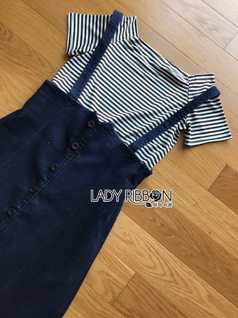 T-Shirt with Overall Dress