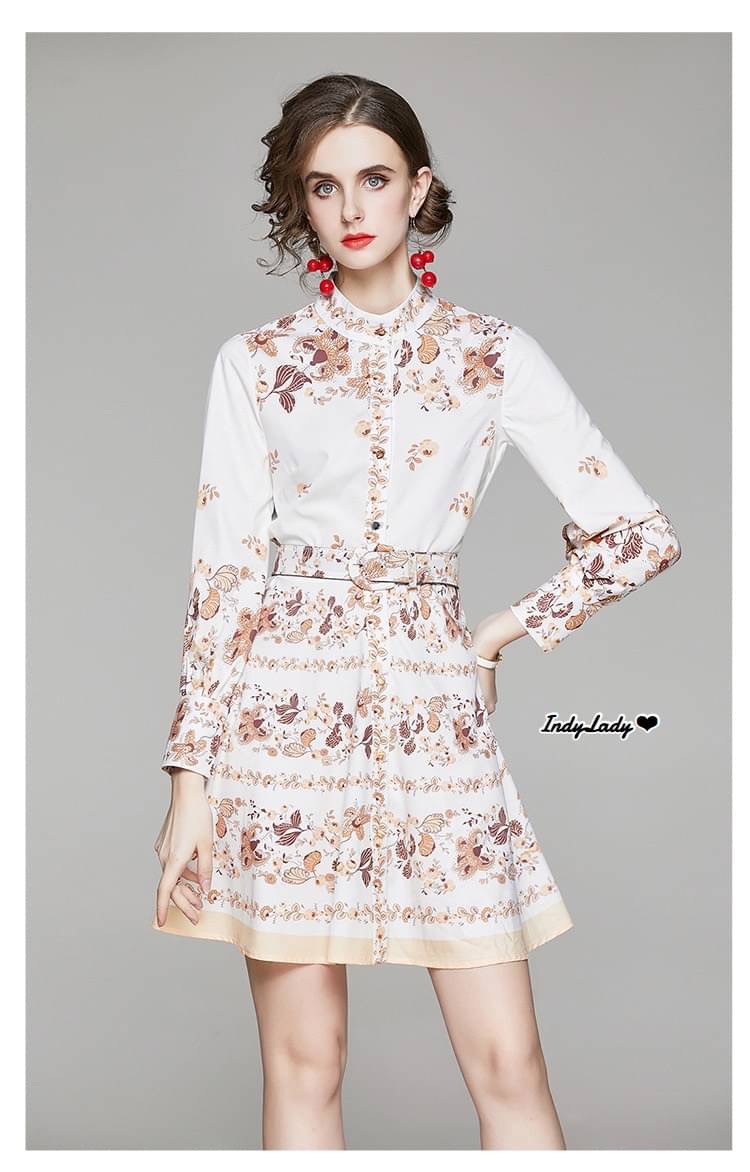 Dress สั้น งานแขนยาว งานสวย