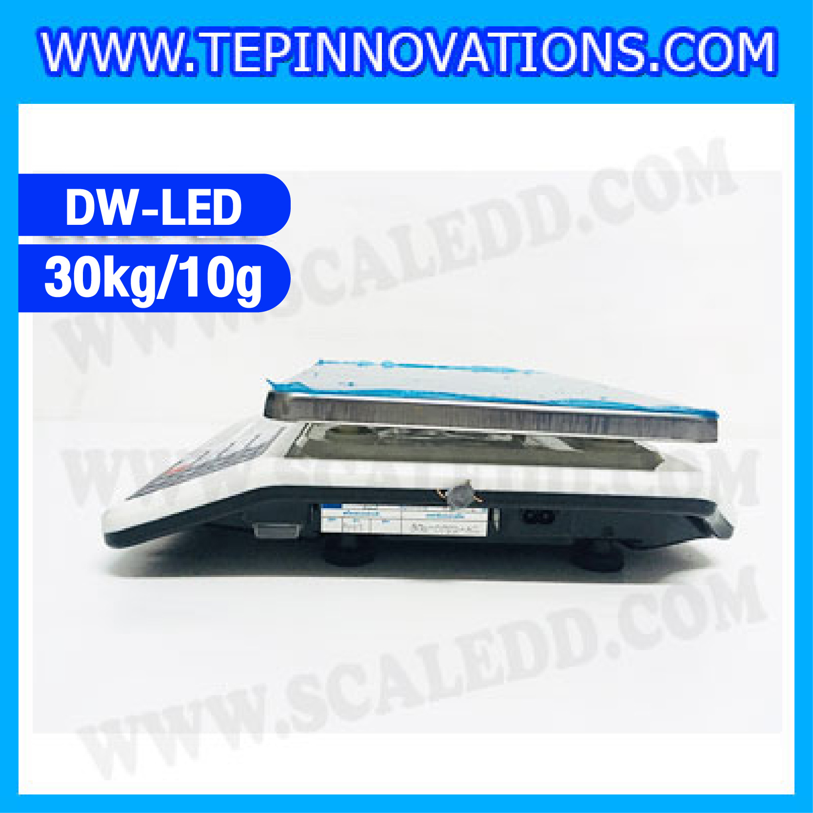 เครื่องชั่งคำนวณราคา30กิโลกรัม เครื่องชั่งดิจิตอล30kg Pricing Scale เครื่องชั่ง30kg ความละเอียด10g ตาชั่ง30กิโล เครื่องชั่งยี่ห้อ DYNAWEIGHT รุ่นDW88 (ผ่านตรวจรับรองจากสำนักงานกลางชั่งตวงวัด)