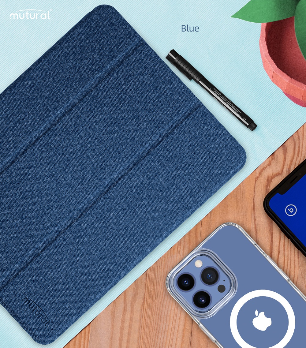 Mutural (มีที่เก็บปากกา Apple Pencil) - เคส iPad Pro 11" Gen 3/4 (2021/2022)