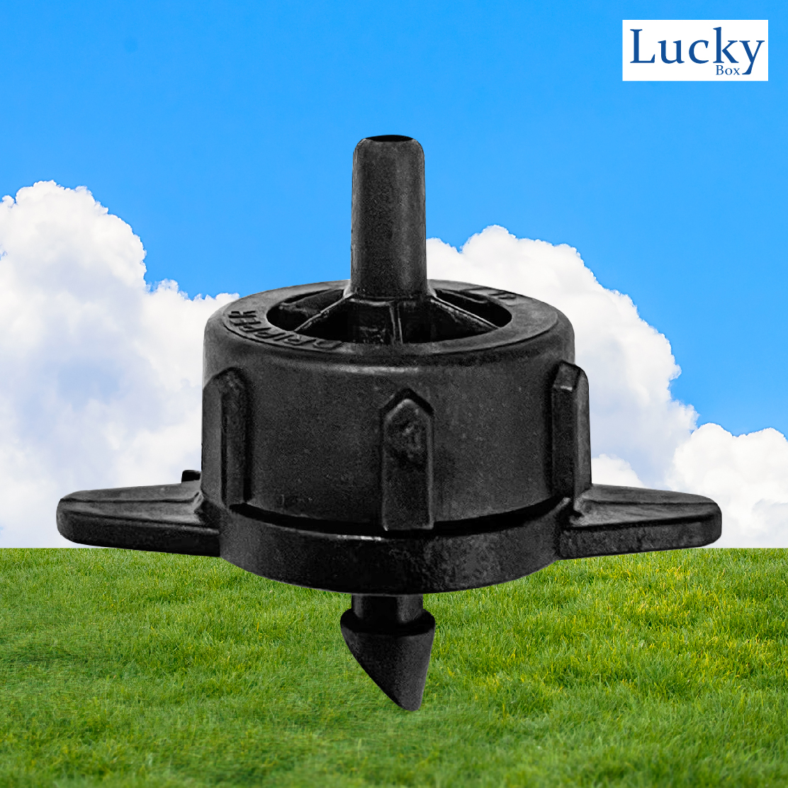 หัวน้ำหยดชดเชยแรงดัน 4 ลิตร/ชั่วโมง (Pressure compensating on-line dripper)