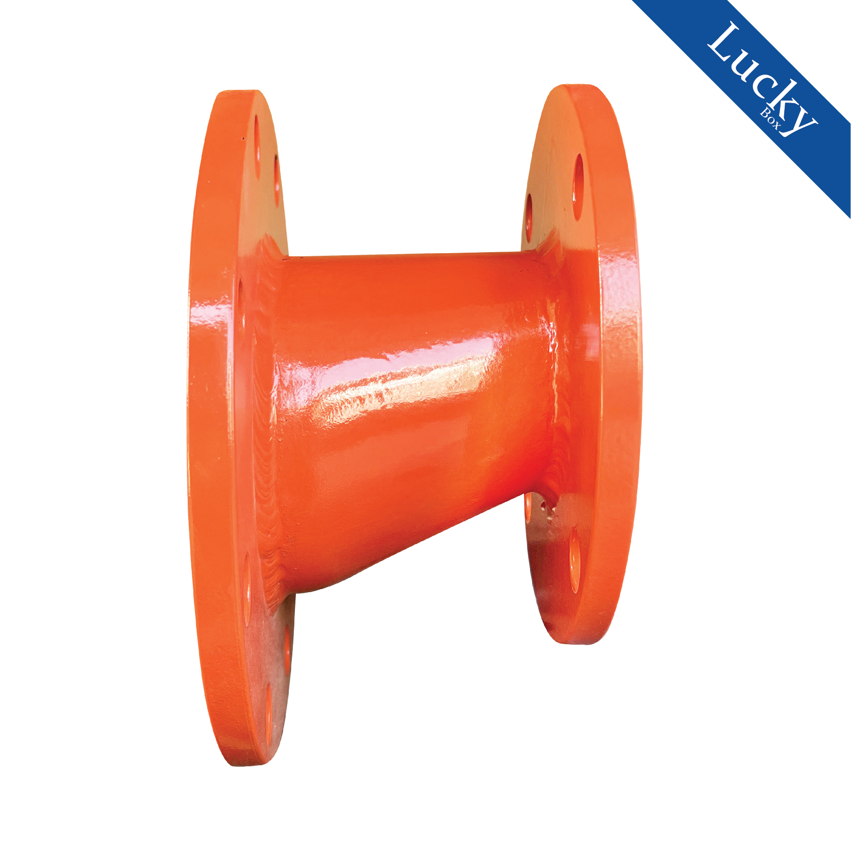 ข้อต่อเชื่อมชน ข้อลดเบี้ยวหน้าแปลน ขนาด 3x6 นิ้ว (Butt Weld Eccentric Reducer)