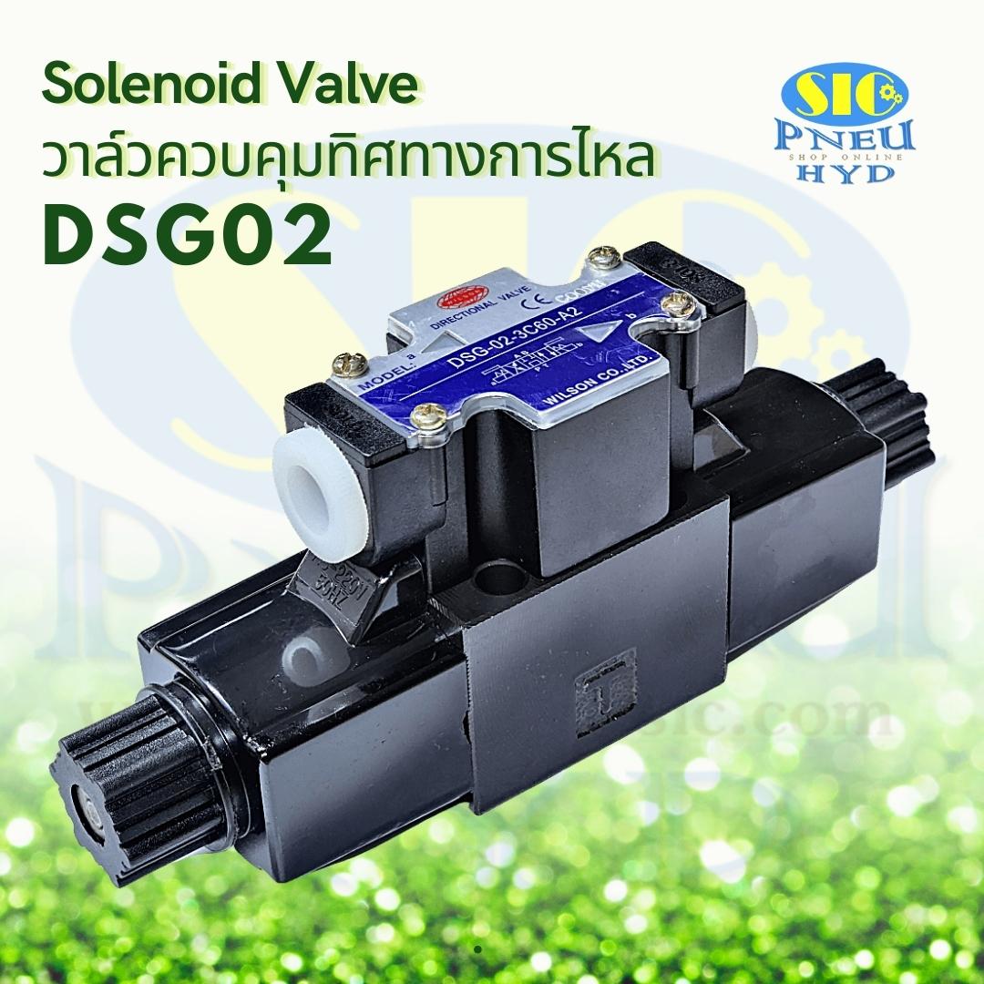 DSG-02-3C2,DSG-02-3C3,DSG-02-3C4,DSG-02-3C60 : Solenoid Valve Hydraulic (WILSON)