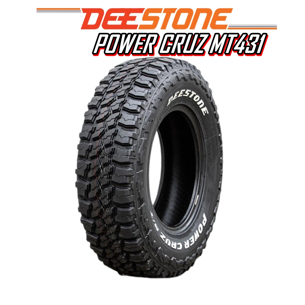 ยางรถยนต์ ขนาด 265/65R17 รุ่น MT431 ยี่ห้อ Deestone (แถมจุ๊บลม)