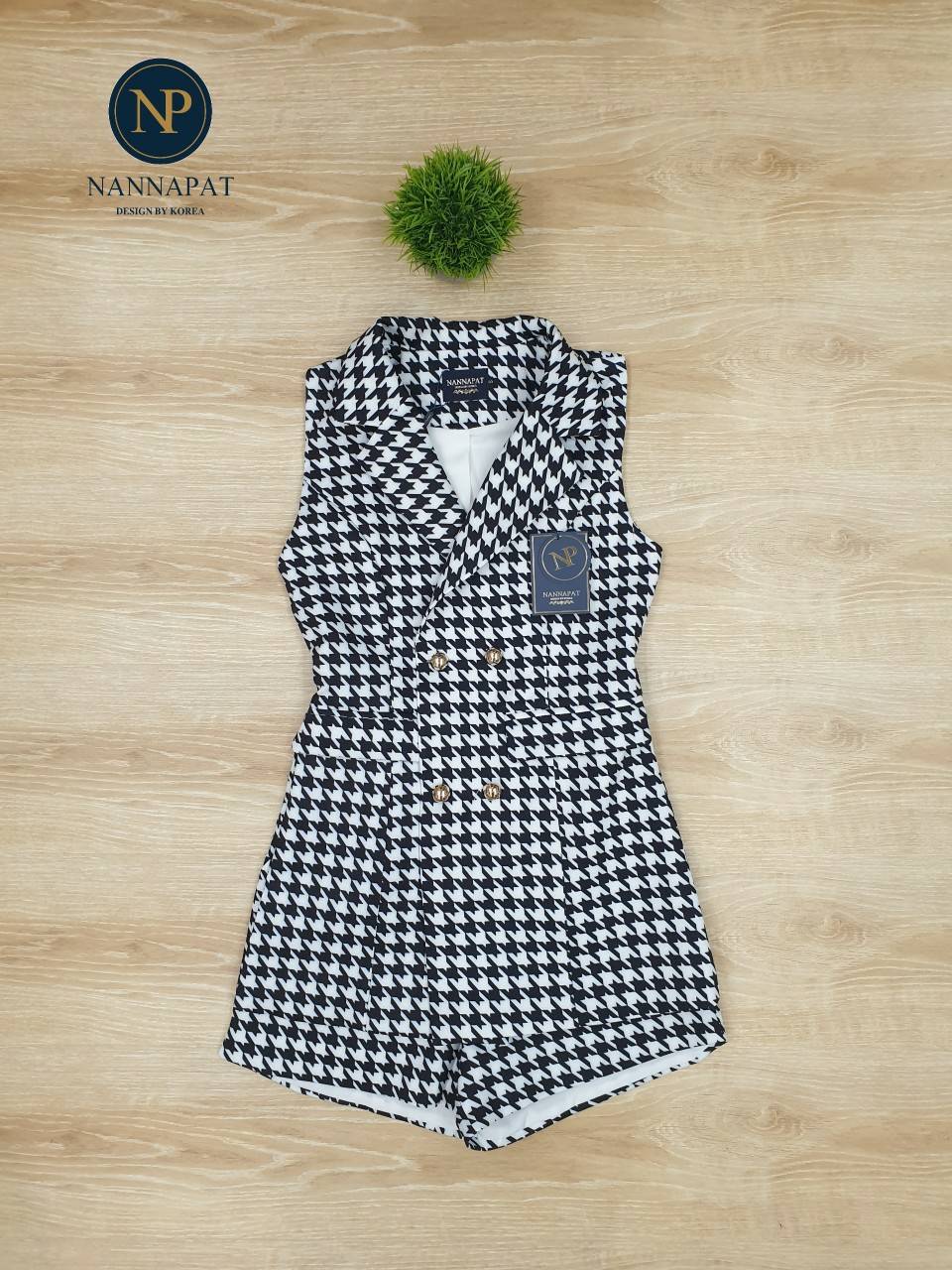 เสื้อกระดุมหน้าลายชืโนริ