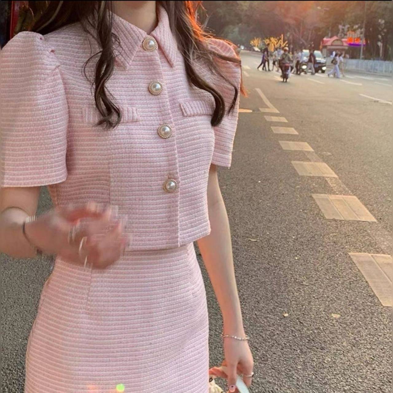 เสื้อกระดุมหน้า กระดุมสวย