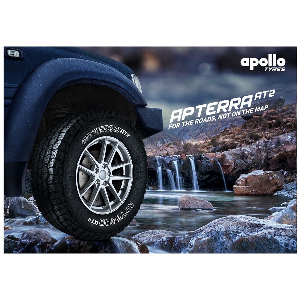 ยางรถยนต์ 265/50R20 รุ่น APTERRA AT2 ยี่ห้อ APOLLO (แถมจุ๊บลม)