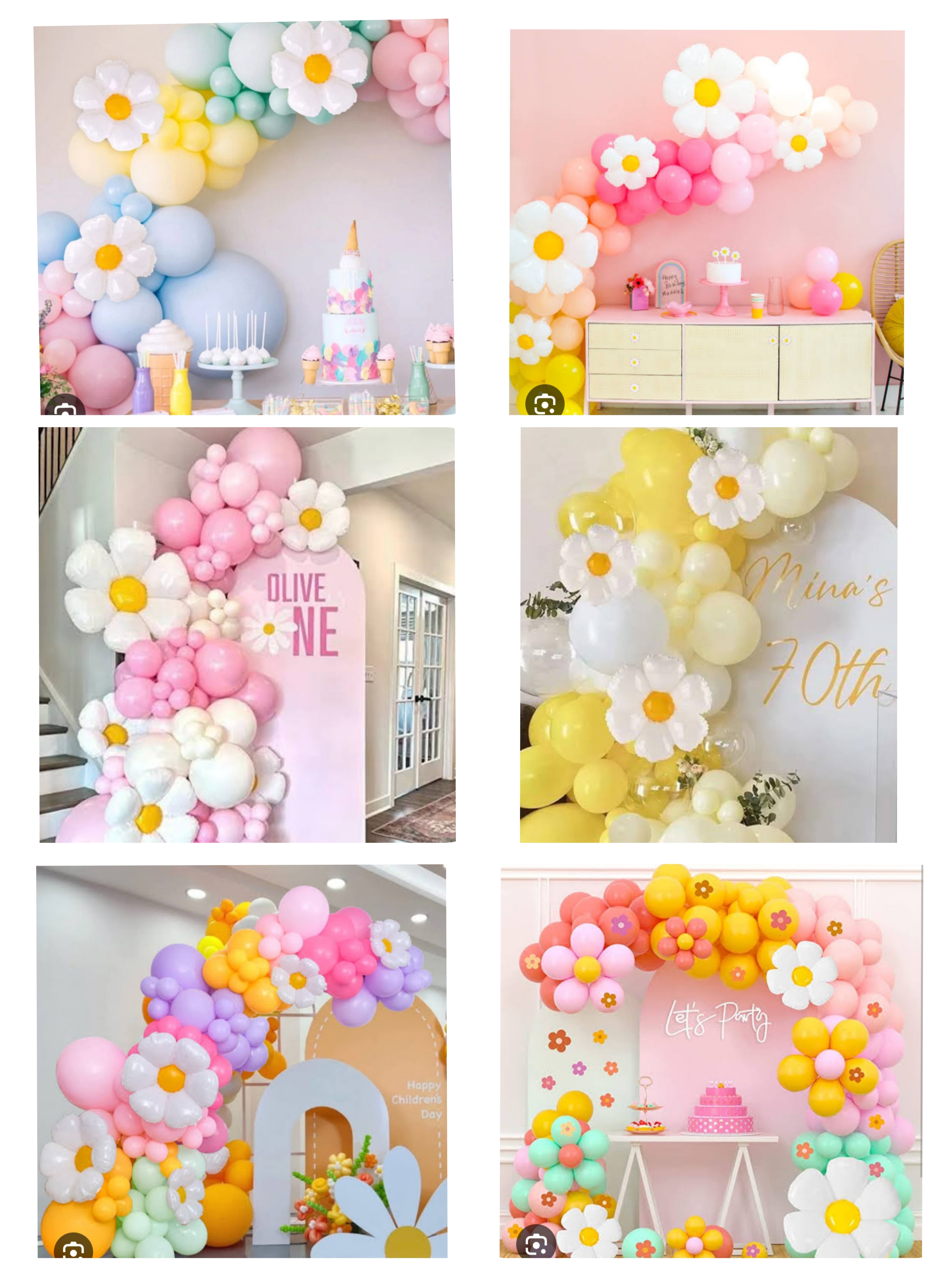 ลูกโป่งสวนดอกไม้ Flower garden Balloon