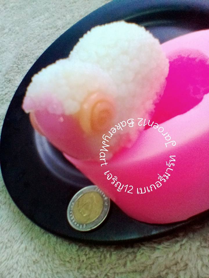 โมลซิลิโคน แกะน้อยขนกุหลาบ