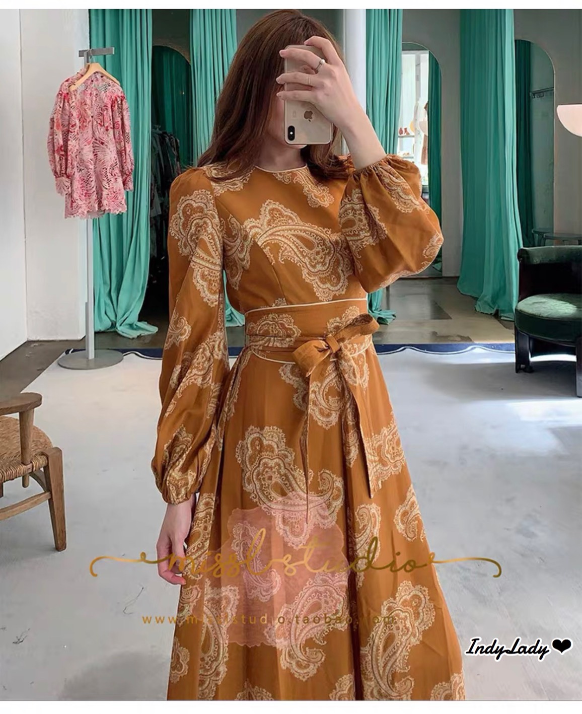 Maxi Dress งานสวย มาในโทนสีส้ม