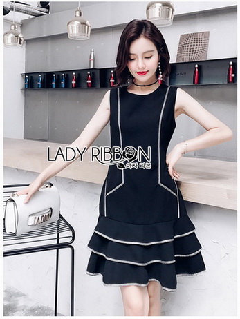 Lady Daria Minimal Chic Little Black Dress