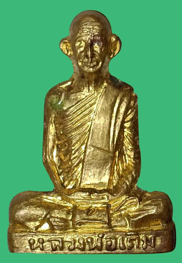 รูปหล่อปั๊มหลวงหลวงพ่อเดิมรุ่นเพดานโบสถ์ องค์ที่ 5 (สี่เส้น)