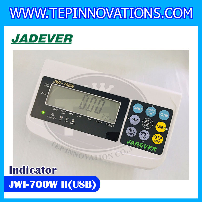 หน้าจอเครื่องชั่ง อะไหล่เครื่องชั่ง JADEVER สำหรับเครื่องชั่งดิจิตอล JADEVER JWI-700W II (USB) หัวอ่านเครื่องชั่ง หน้าจอเครื่องชั่ง อะไหล่หัวอ่านเครื่องชั่ง หน้าจออะไหล่