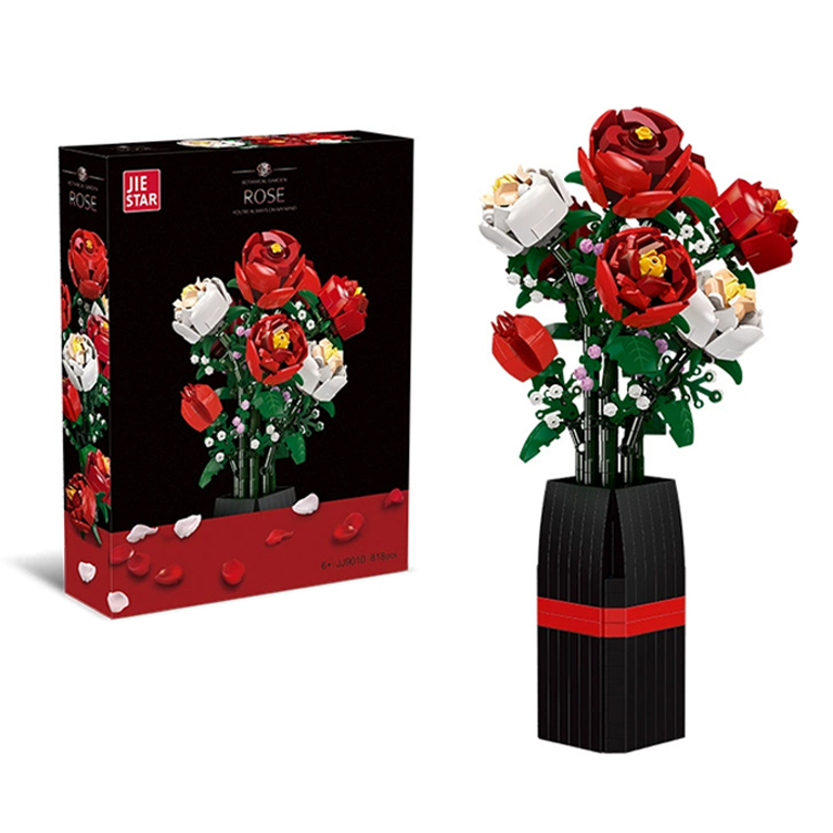 ชุดตัวต่อต้นไม้ดอกไม้ Floral series