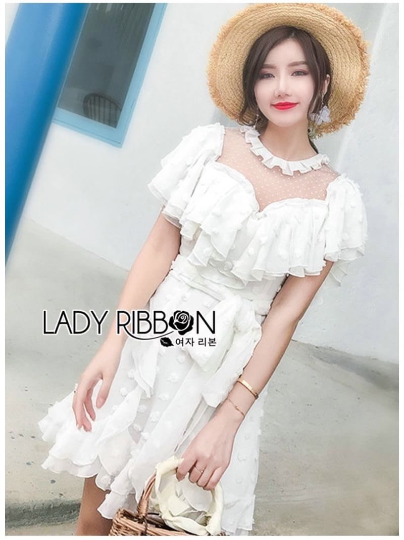 Mini Dress with Ribbon ค็อกเทลเดรสสั้น