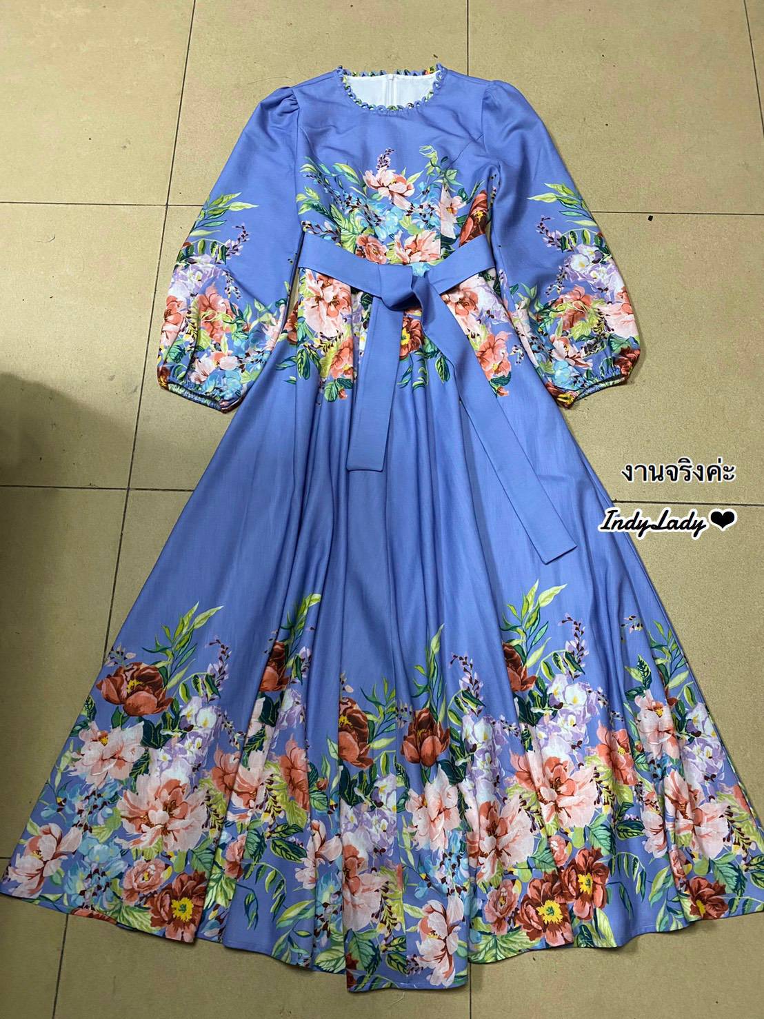 Maxi Dress งานสวยเดรสซิปหลัง