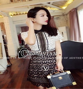 mini dress แขนสั้น