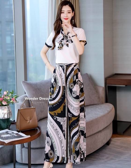 เซทเสื้อกับกางเกงงานสวย