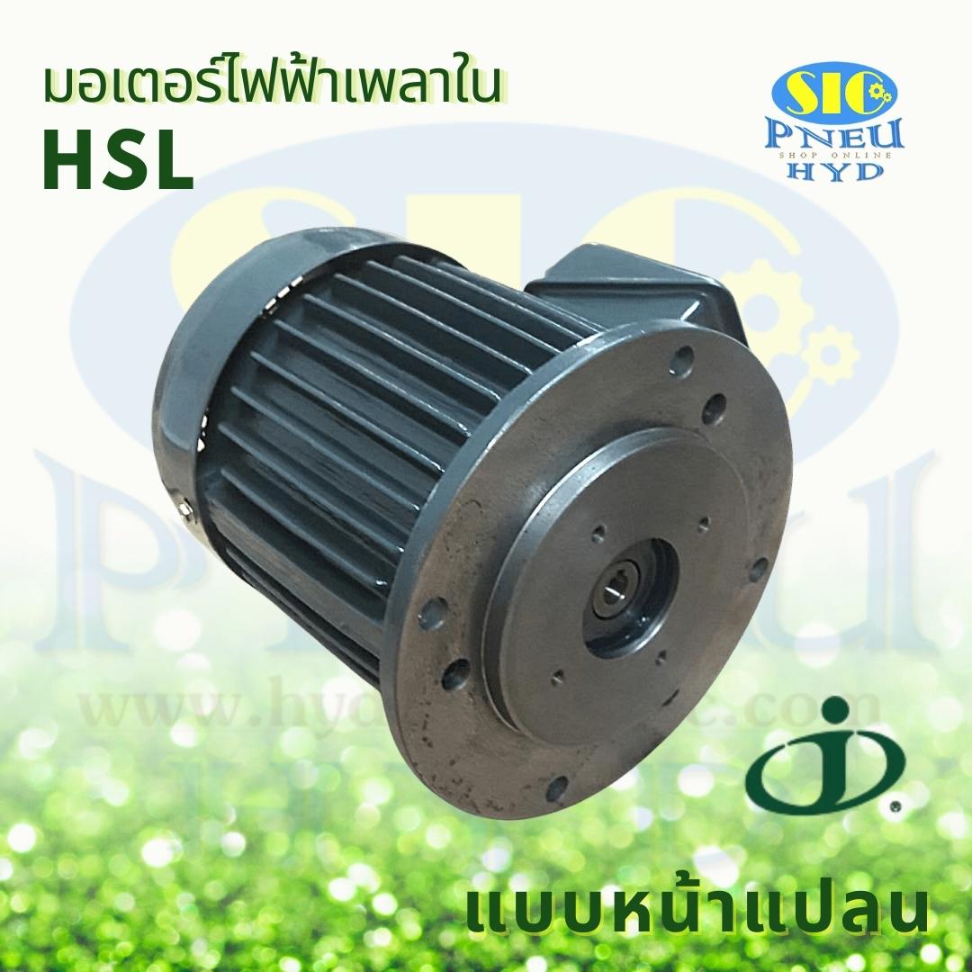 J-HSL-1HP,2HP,3HP,5HP-4P-3PH-A2-** : Electric Motor,มอเตอร์ไฟฟ้าเพลาใน แบบหน้าแปลน