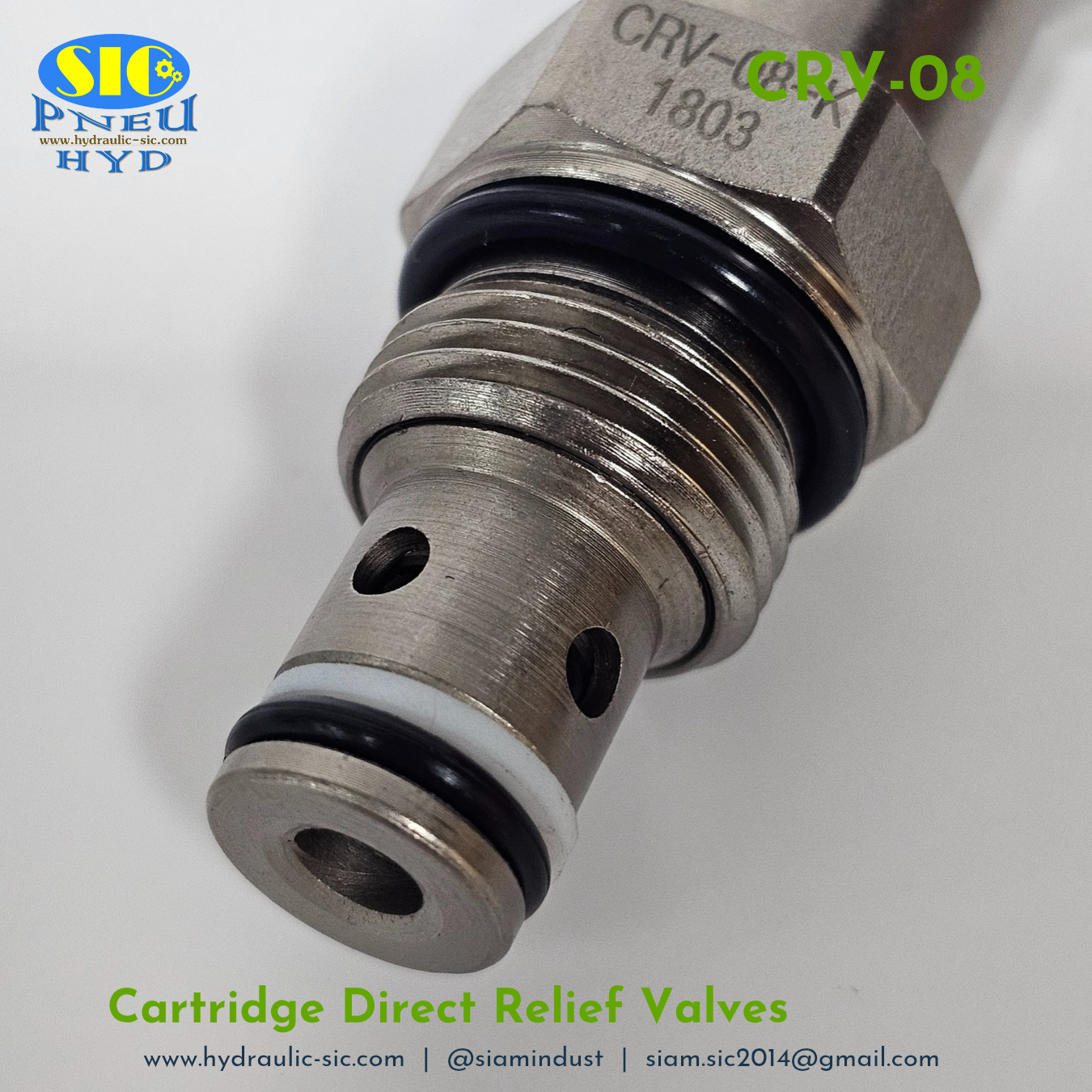 YF-10 , YF-08 : Cartridge Direct Relief Valve YOUQUEN