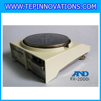 เครื่องชั่ง2200กรัม เครื่องชั่งน้ำหนัก2200กรัม เครื่องชั่งละเอียดสูง2200g เครื่องชั่งน้ำหนัก2200g ตาชั่งกรัม กิโลดิจิตอลกรัม2200 เครื่องชั่งทศนิยม 2 ตำแหน่ง ความละเอียด 0.01g AND FX-2000i จานชั่งขนาดเส้นผ่าศูนย์กลาง 150 mm.