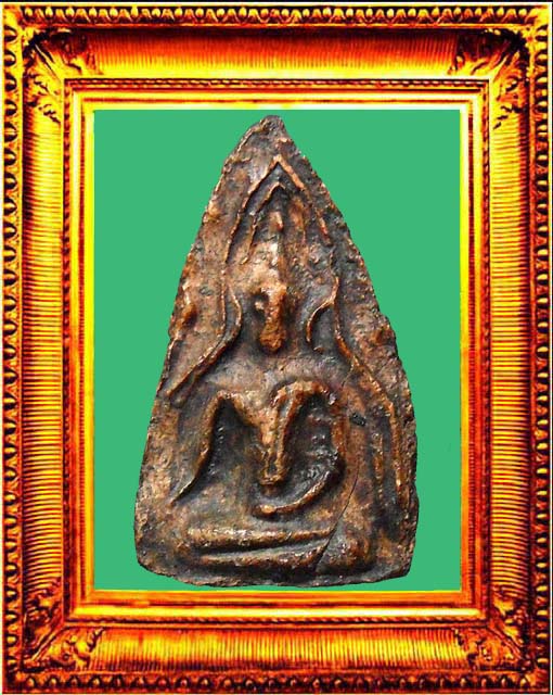 พระพลายคู่ตัดกรุวัดบ้านกร่าง องค์ที่ 10 (พิมพ์สิบเอก)