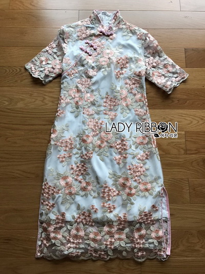 Pastel Lace Dress เดรสผ้าลูกไม้สีพาสเทล