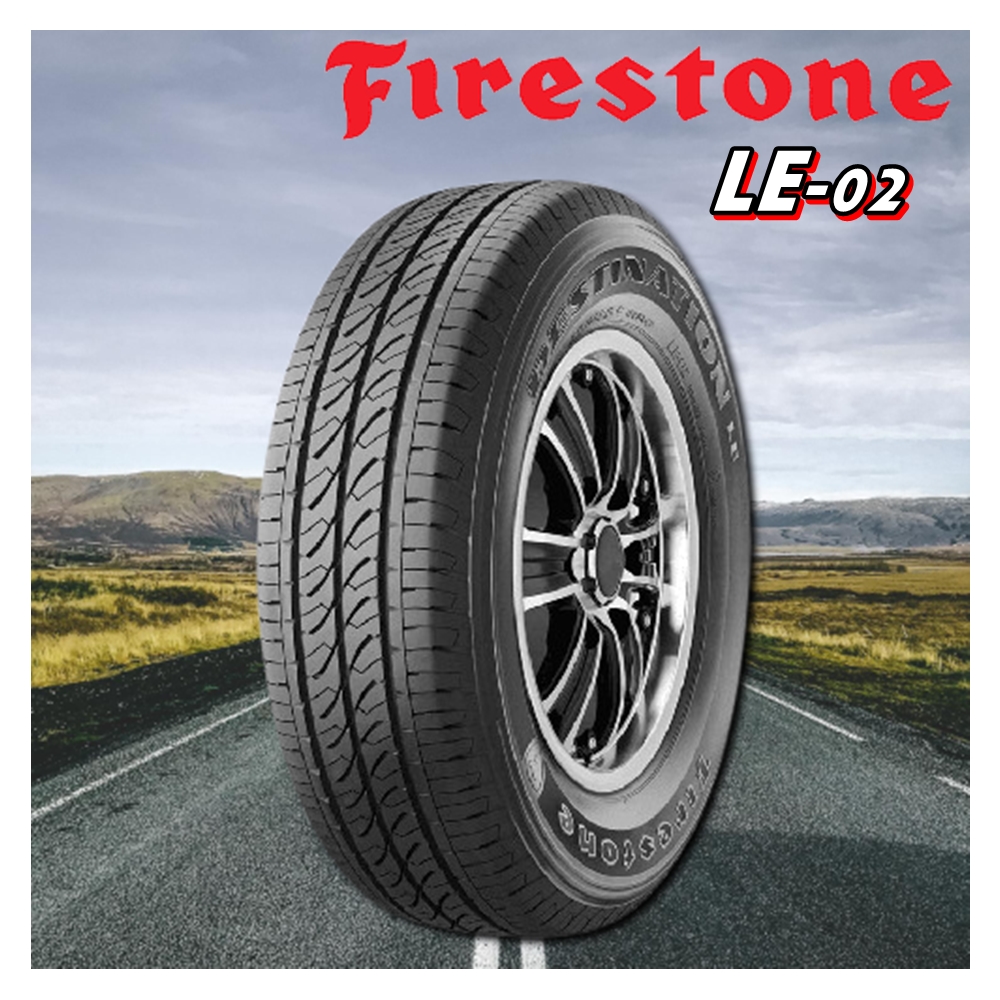 ยางรถยนต์ ขนาด 215/70R15 รุ่น LE02 ยี่ห้อ FIRESTONE (แถมจุ๊บลม)