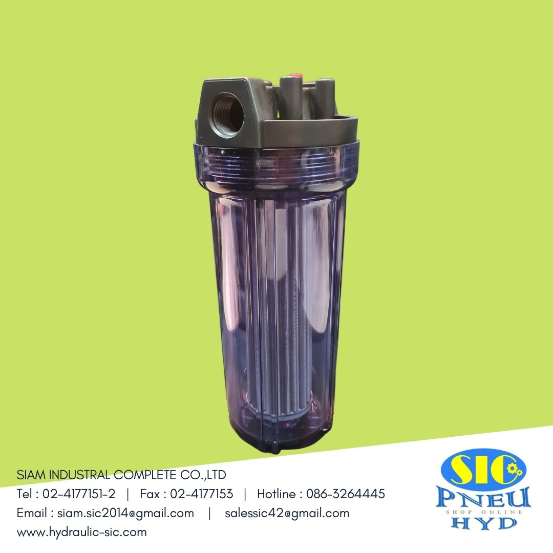 กรองไฮดรอลิค PR-06 (Inline Suction Filter) ไส้กรองไฮดรอลิค กรองขาดูด กรองหยาบ 150 ไมครอน แบบมีบอร์ดี้ต่อลอยนอกถัง