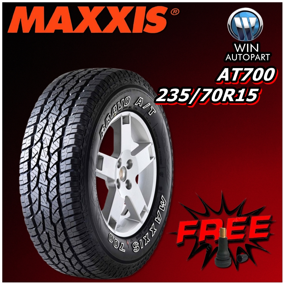 ยางรถยนต์ ขนาด 235/70R15 รุ่น AT700 ยี่ห้อ MAXXIS (แถมจุ๊บลม)