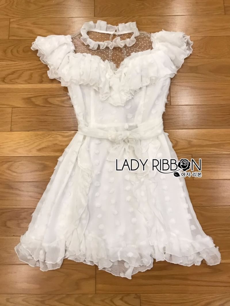 Mini Dress with Ribbon ค็อกเทลเดรสสั้น