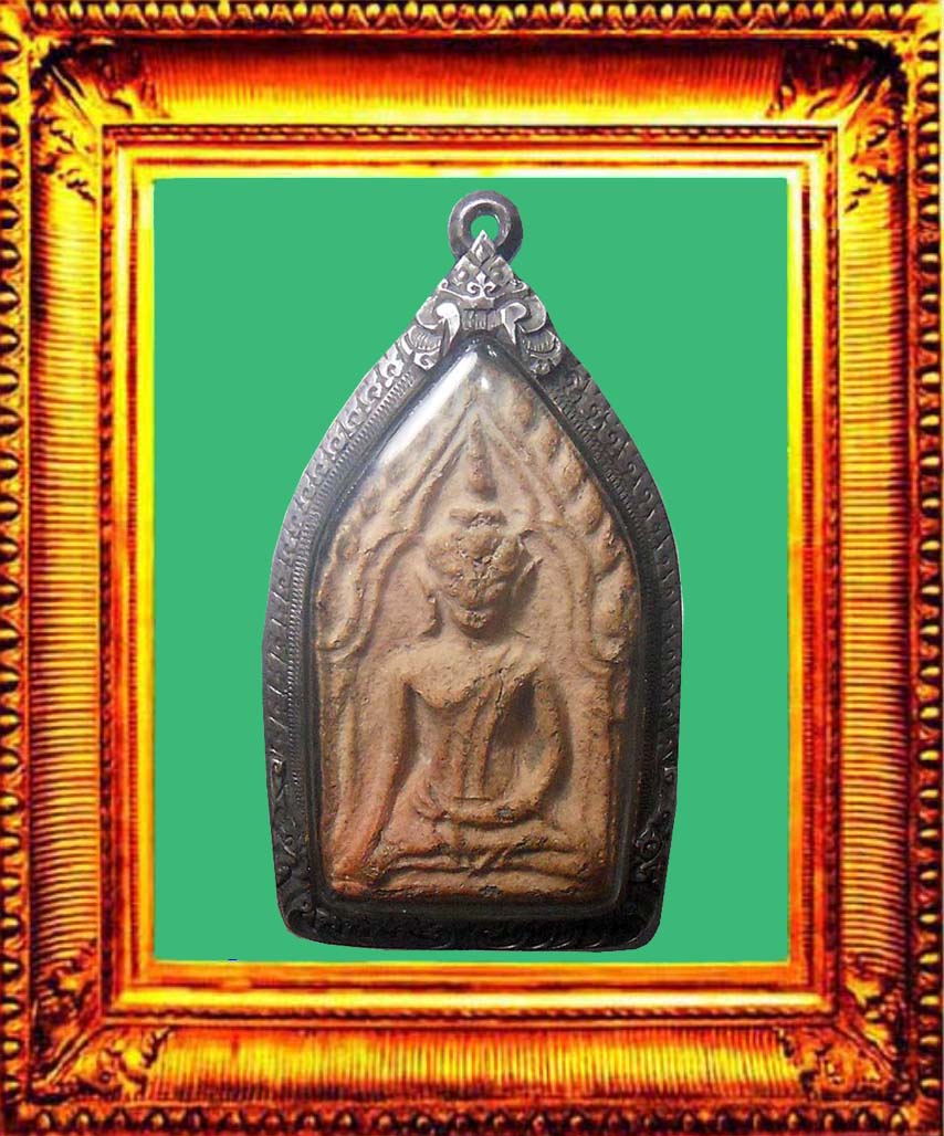 พระขุนแผนห้าเหลี่ยมอกใหญ่วัดบ้านกร่าง องค์ที่ 11