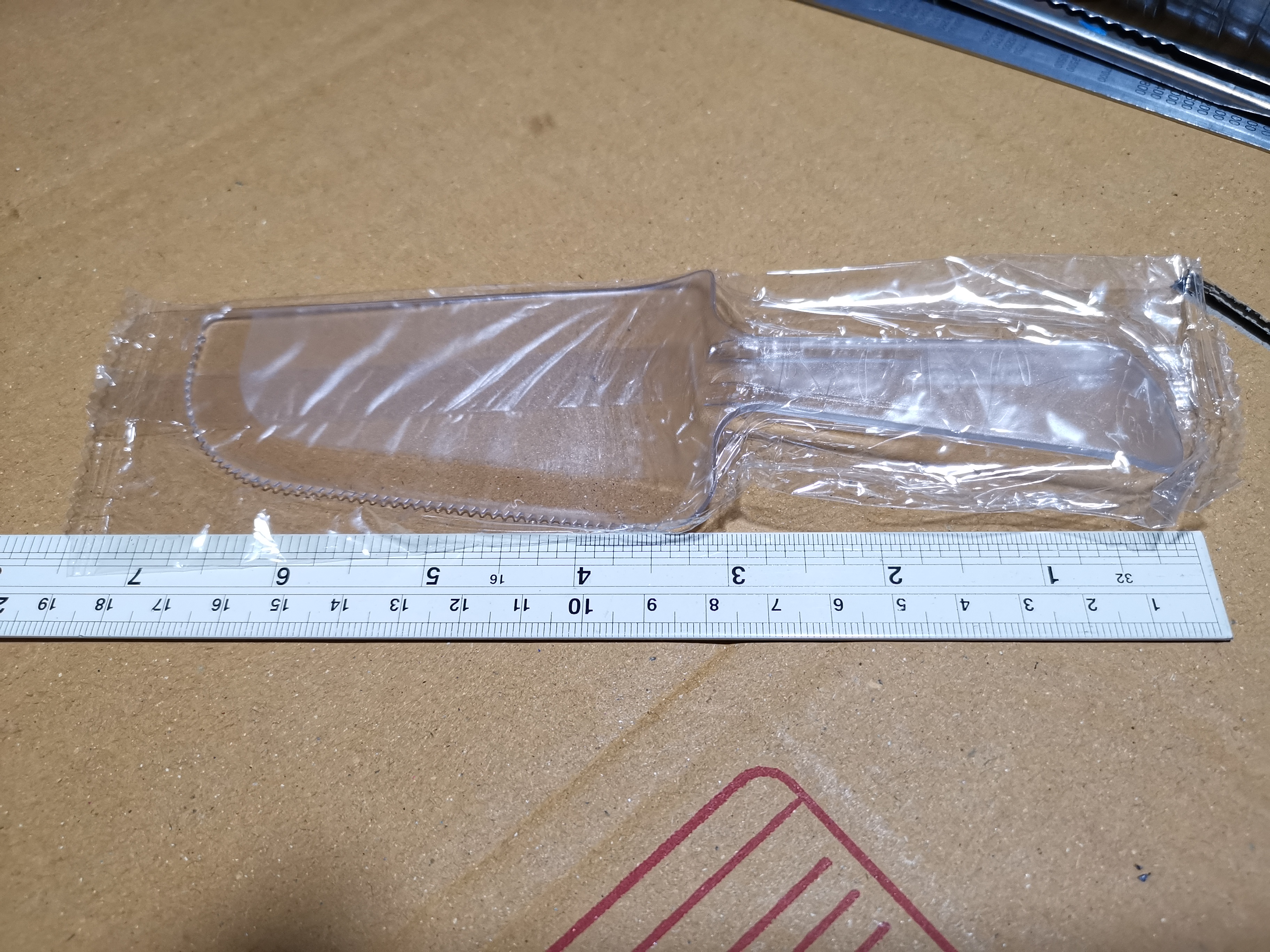 ✅️🇹🇭 มีดเค้ก มีดตักเค้ก พลาสติก แพ็คซองทุกชิ้น บรรจุซองแยกชิ้น j12