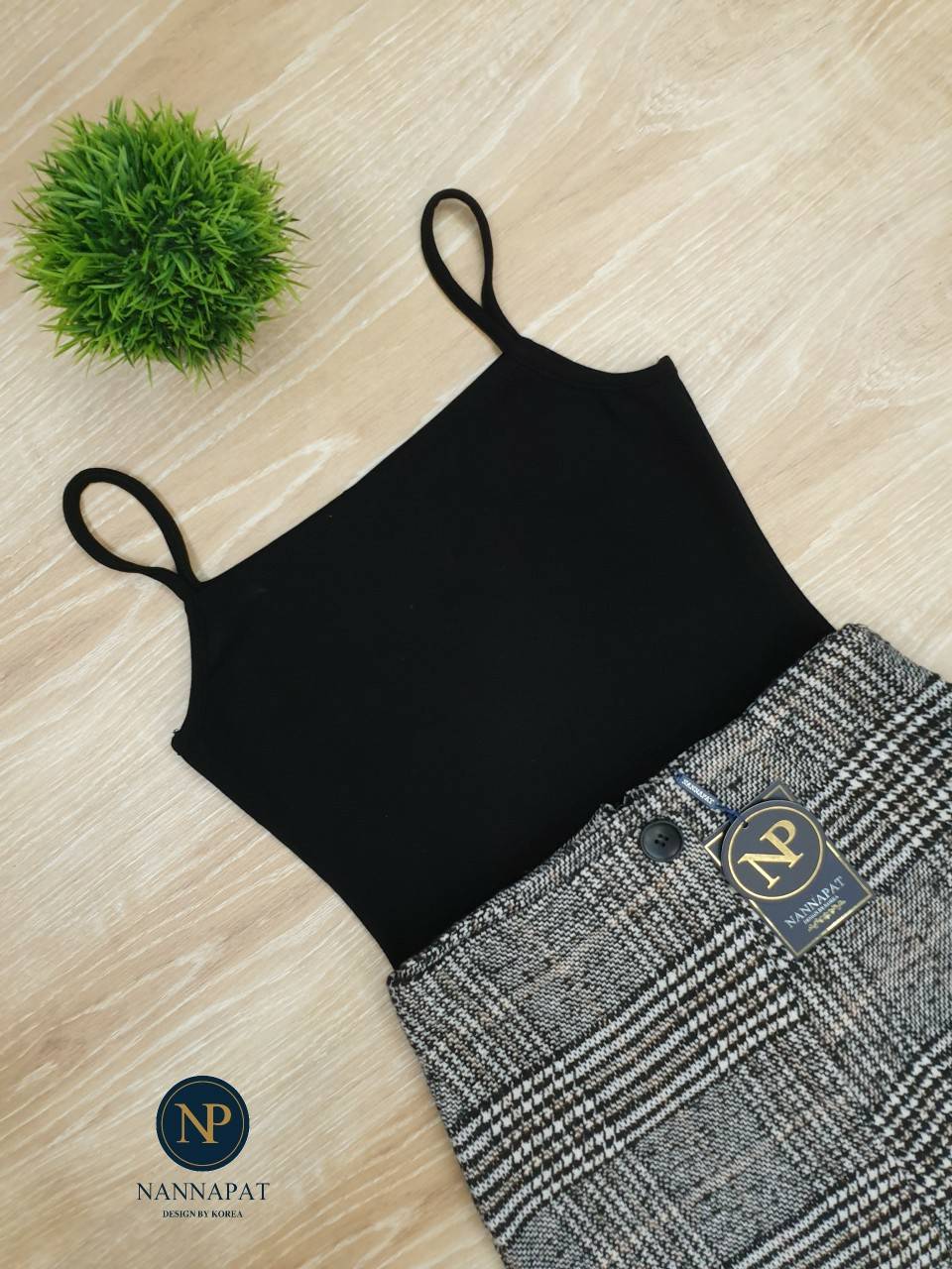 เสื้อกล้ามผ้ายืด นิ่ม