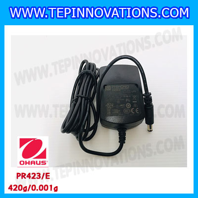 เครื่องชั่งดิจิตอล ทศนิยม3ตำแหน่ง รุ่น PR423/E เครื่องชั่ง420gx0.001g เครื่องชั่งดิจิตอล420g เครื่องชั่งละเอียดสูง420กรัม พิกัดน้ำหนัก 420g ความละเอียด 0.001g ยี่ห้อ OHAUS รุ่น PR423/E
