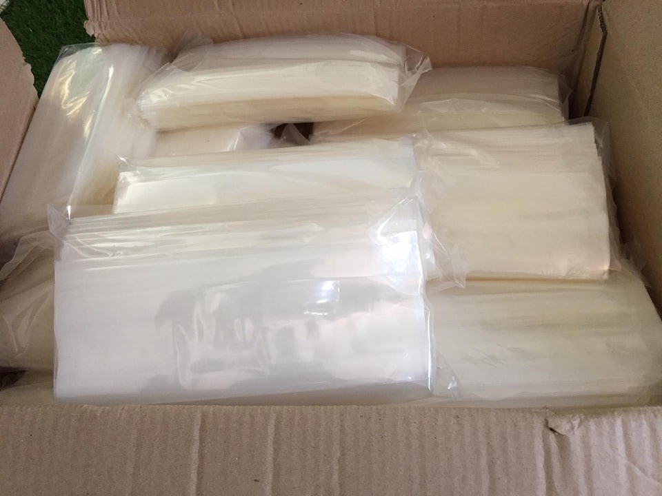 ถุงแวคคั่ม / ถุงสูญญากาศ จีบพับข้าง ขนาด 1 กก. แพคละ 1,000 ใบ ( 120 ไมครอน)