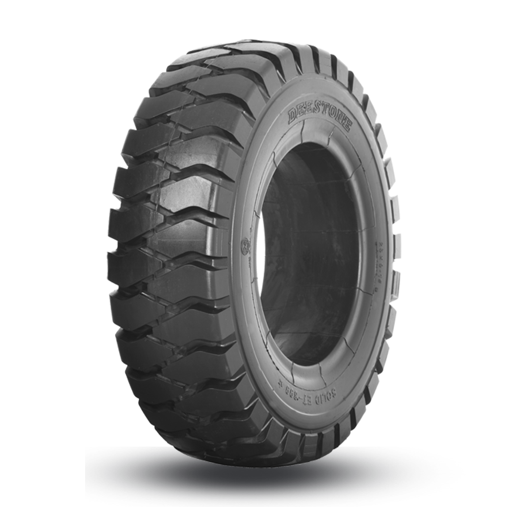 ยางรถโฟร์คลิฟท์ ยี่ห้อ DEESTONE รุ่น D307 Solid ยางตัน ขนาด 7.00-12 ,6.50-10 ,6.00-9 ,5.00-8 ,28X9.00-15