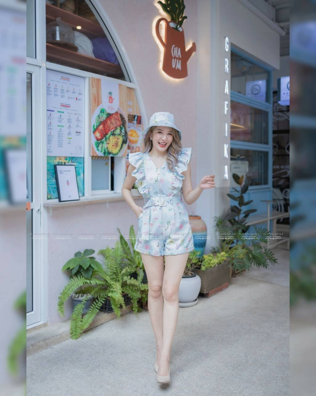 เซทซิปหน้า แต่งระบาย