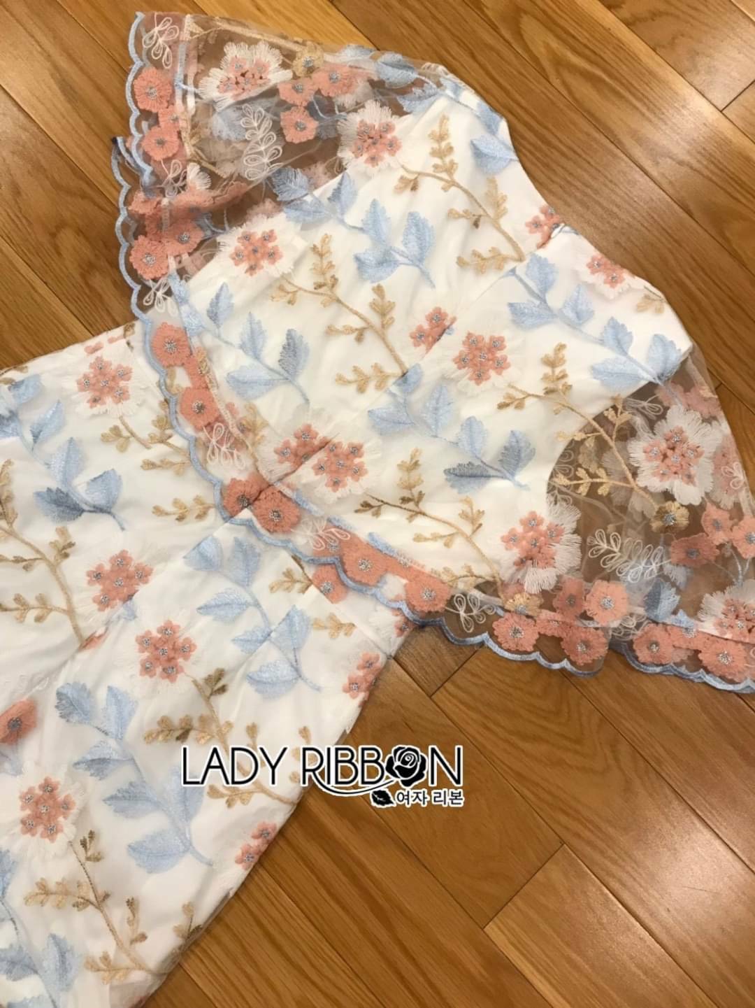 Mini Playsuit เพลย์สูทขาสั้นผ้าลูกไม้