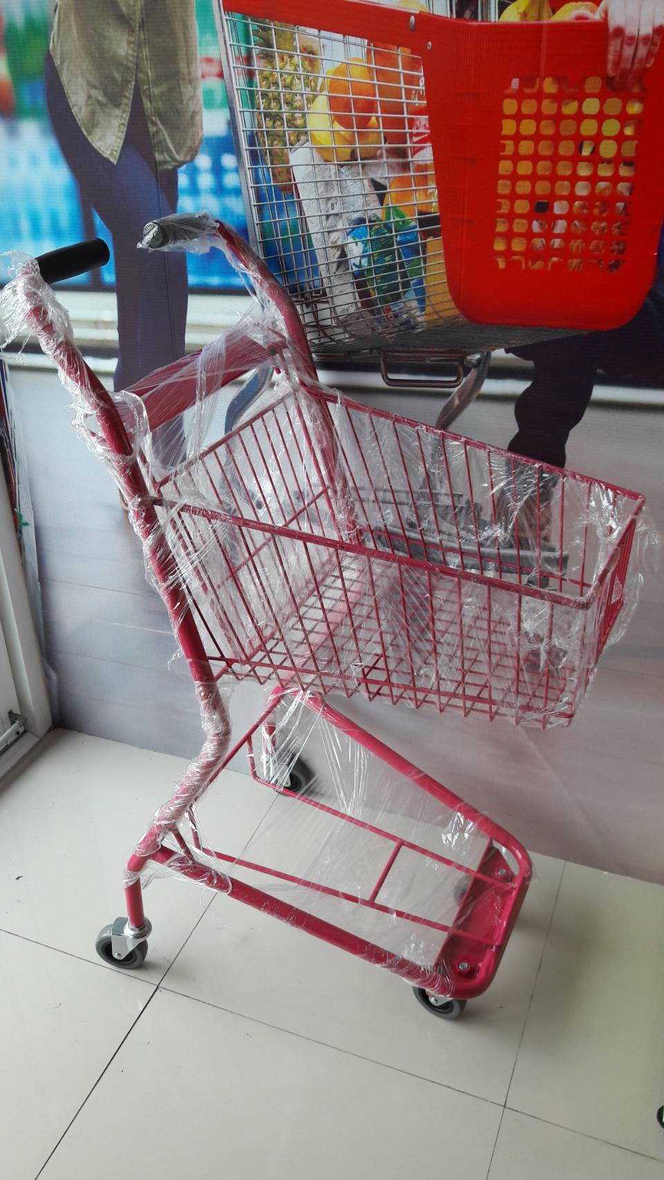 รถเข็นช้อปปิ้งแบบมินิ