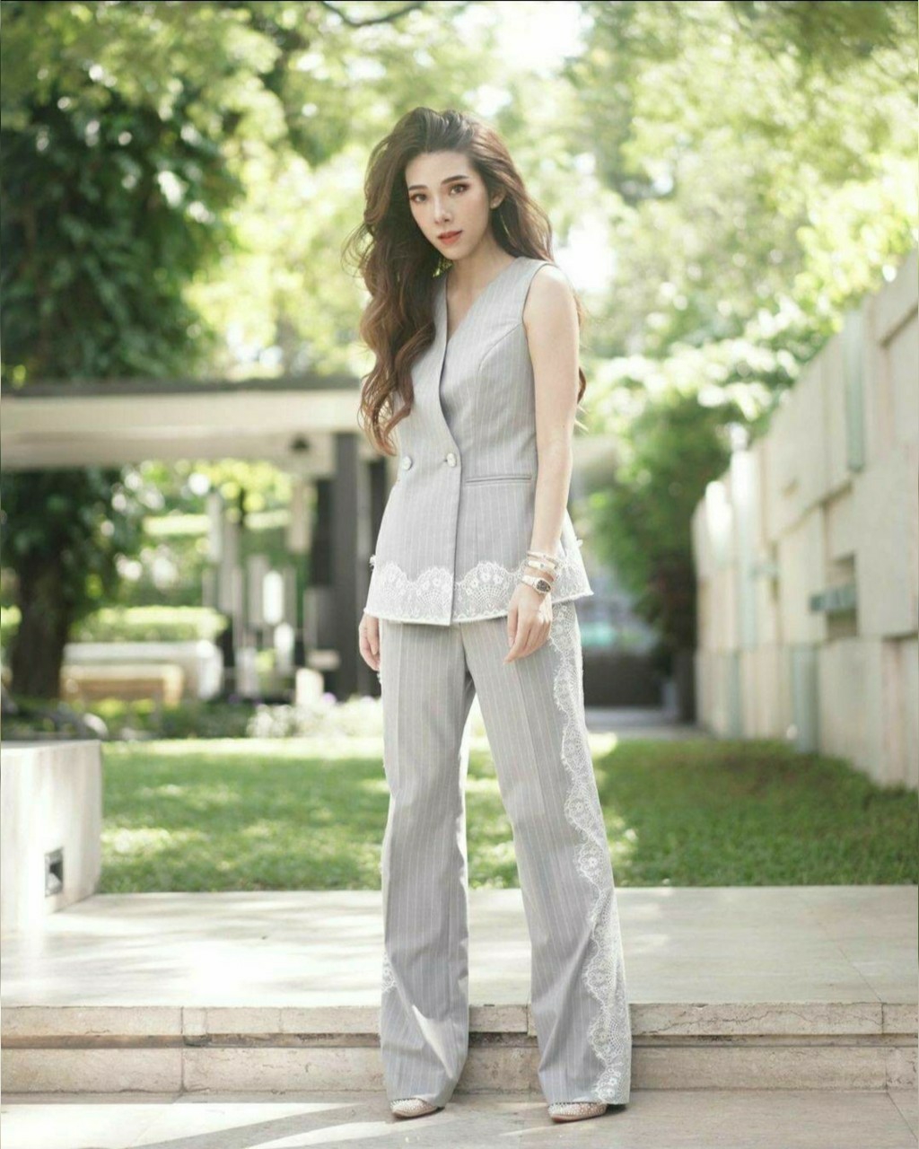 เสื้อกระดุมหน้า มีซับในอย่างดี