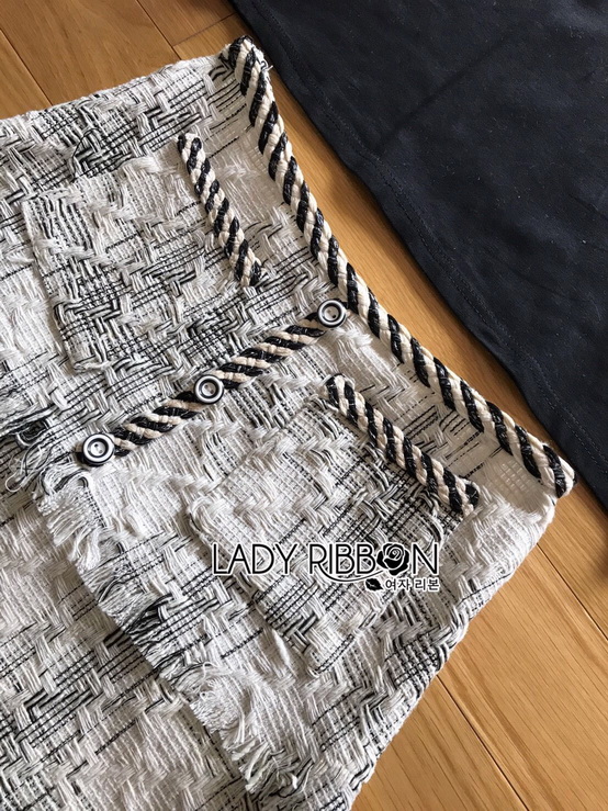 เซ็ตเสื้อยืดเรียบๆและกระโปรงใส่แล้วเหมือนสาวปารีส