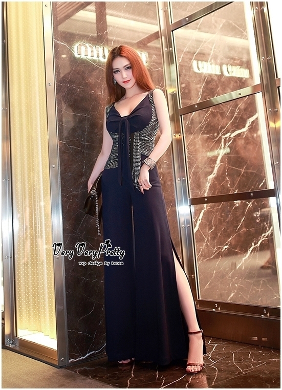 จั้มสูทงานสวยหรูสไตล์เกาหลี