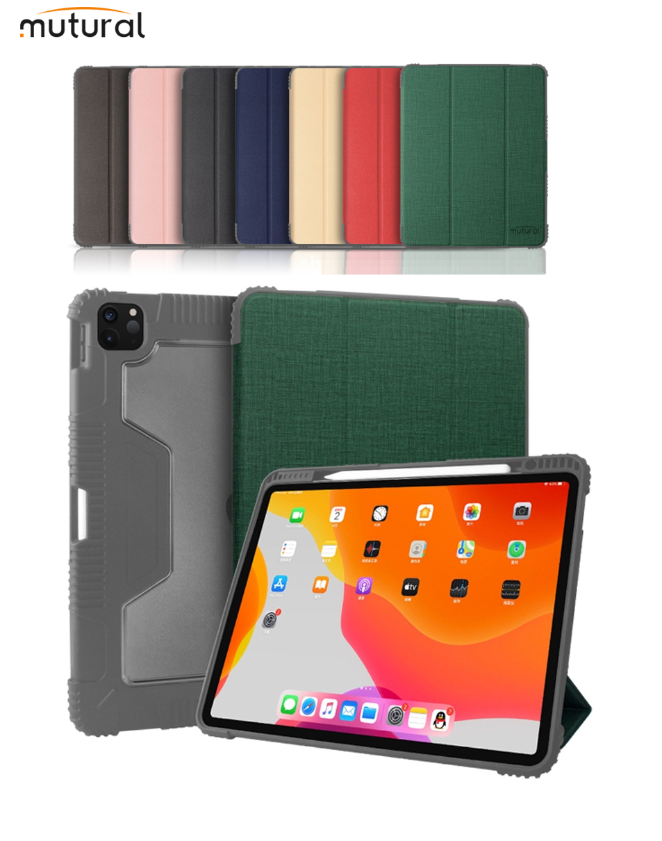 Mutural YAXING SERIES (มีที่เก็บปากกา Apple Pencil) - เคส iPad Pro 11" (2018/2020)