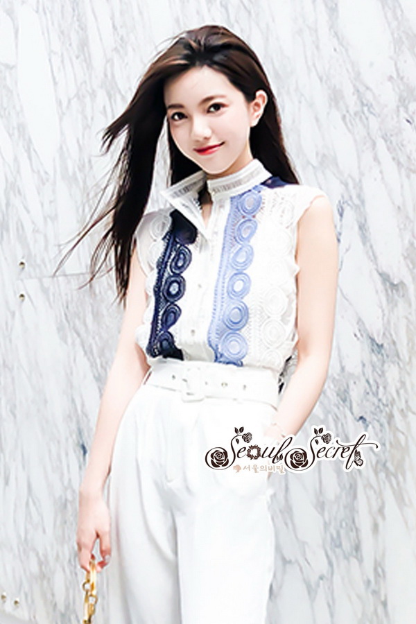 ผ้าทอลายลูกไม้เล่นลายฉลุวงกลมสวยเก๋