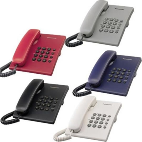 เครื่องโทรศัพท์สายเดี่ยว PANASONIC KX-TS500