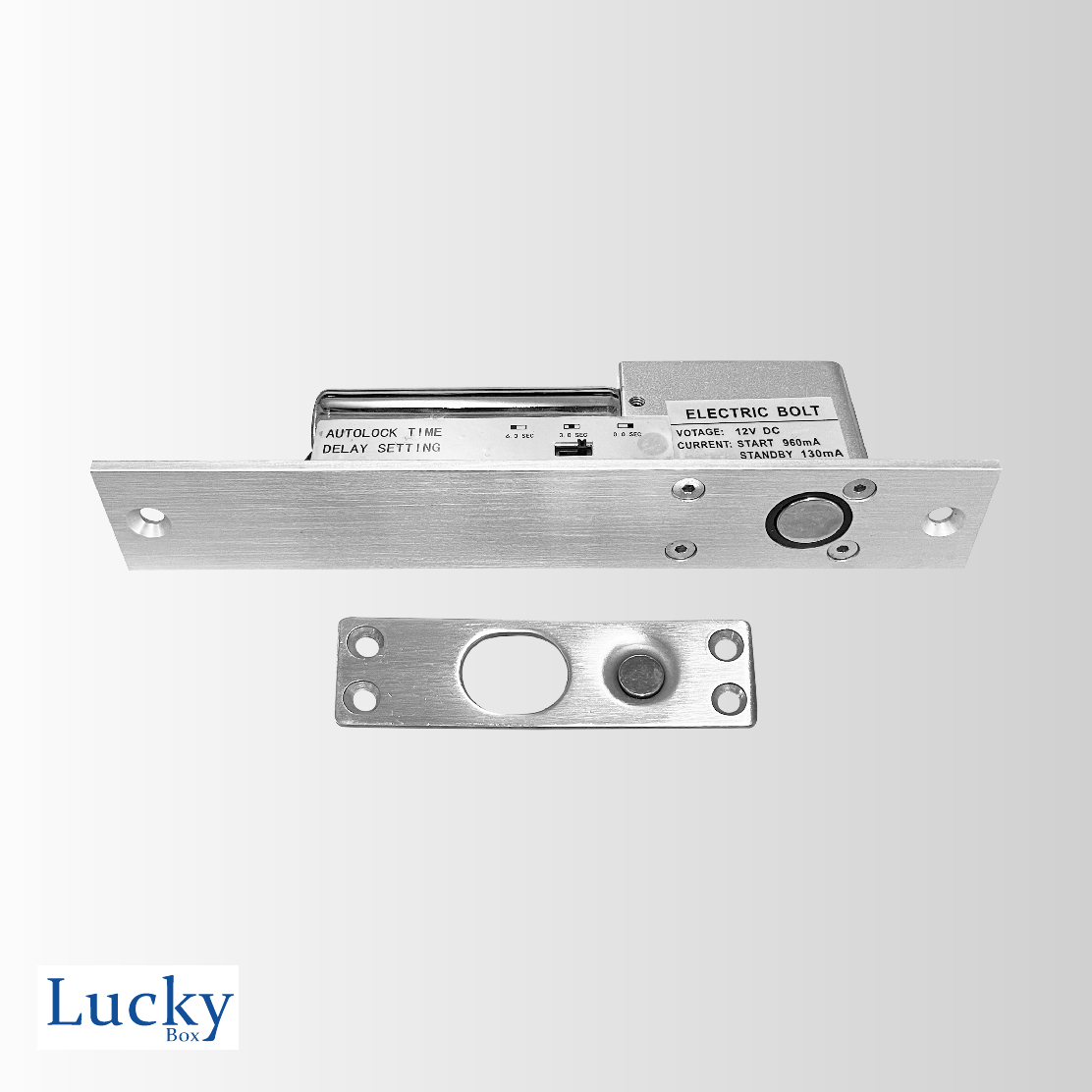 กลอนแม่เหล็กไฟฟ้า แบบสลัก (Electric Bolt Lock)