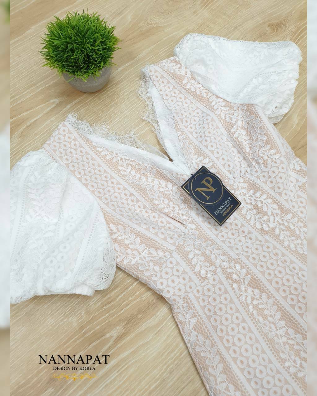 เสื้อซิปหลังแขนตุ๊กตาน่ารัก