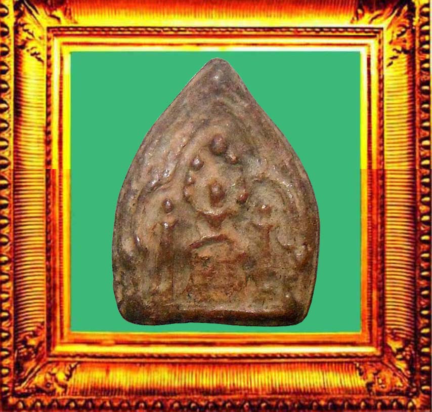 พระนารายณ์ทรงปืนเนื้อดินลพบุรี องค์ที่ 4 (พิมพ์เล็ก)